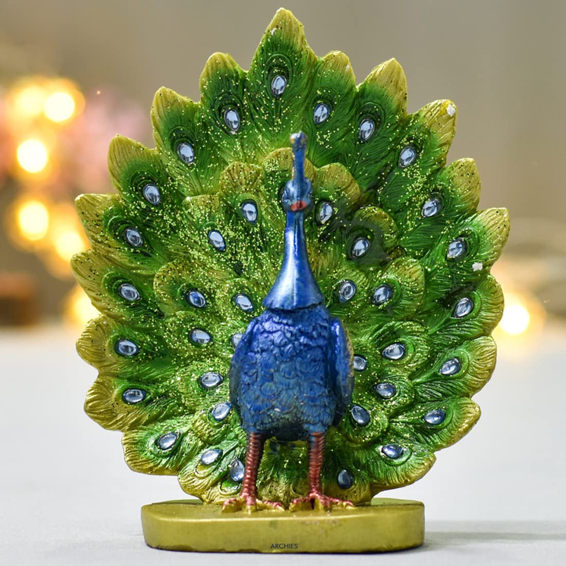 Peacock Design Decorative Showpiece